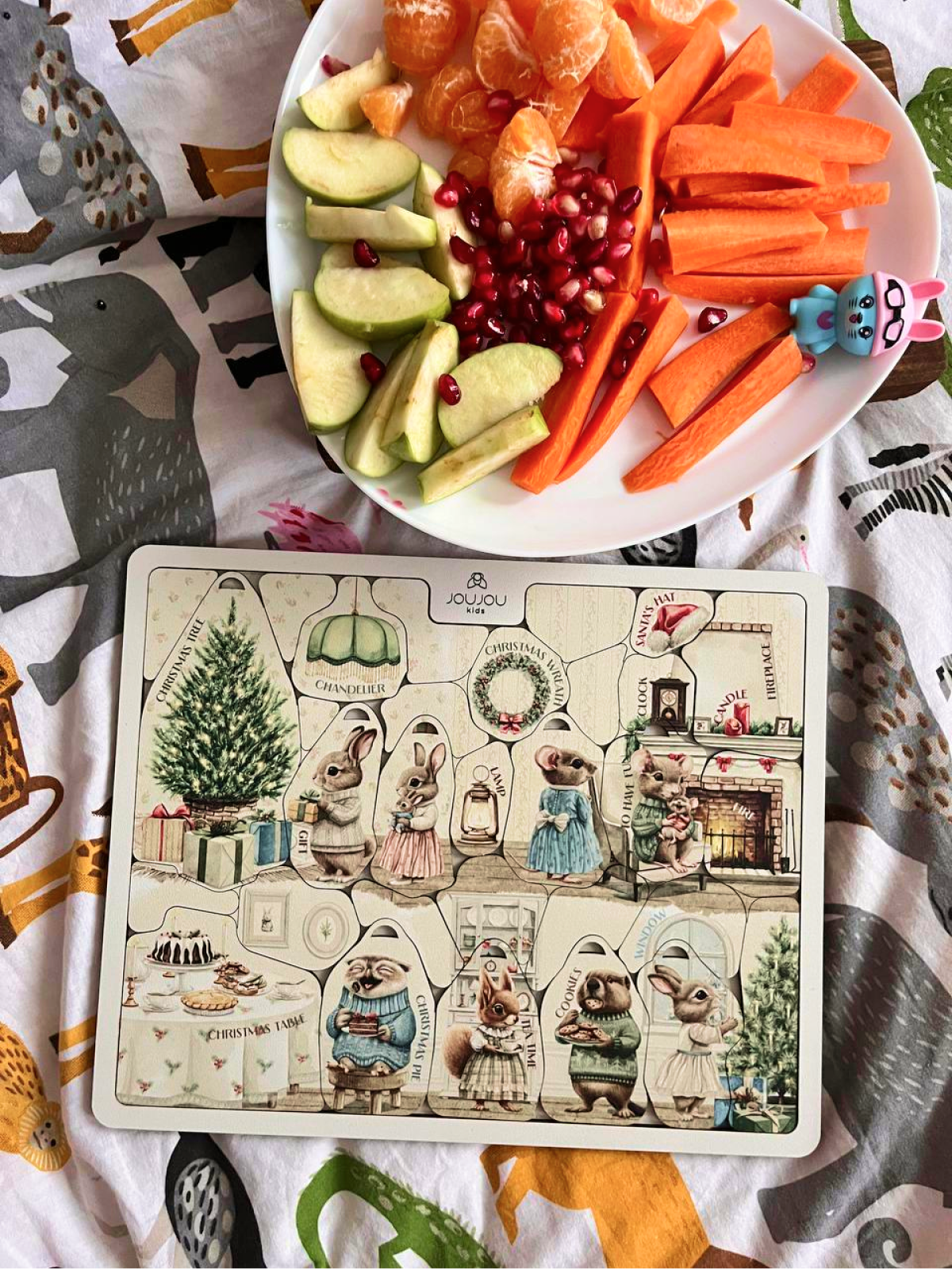 картинка Дидактический пазл "Новогодние традиции" от магазина JOUJOU