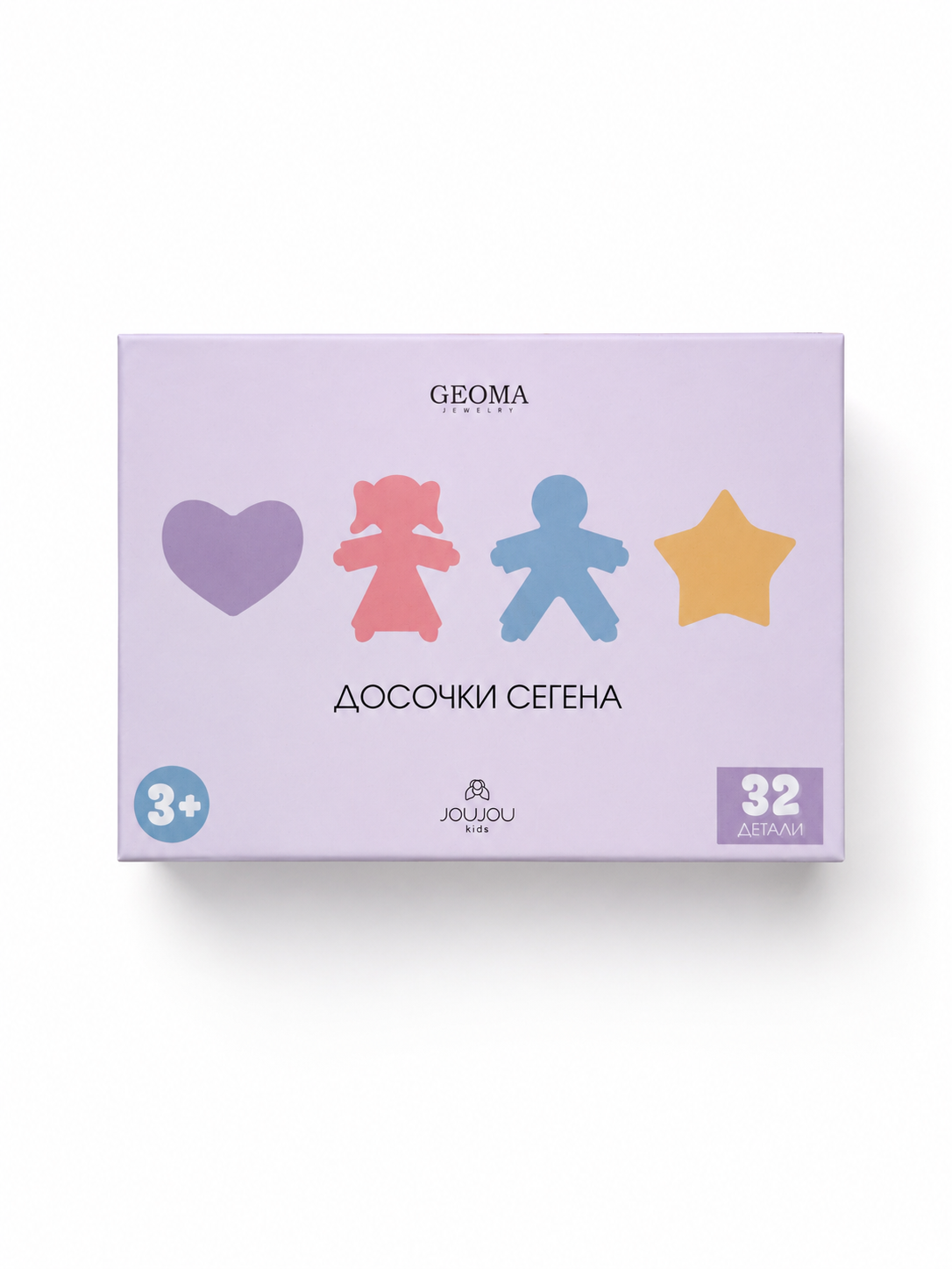 картинка Развивающая игра досочки по методике Сегена "Geoma"  от магазина JOUJOU