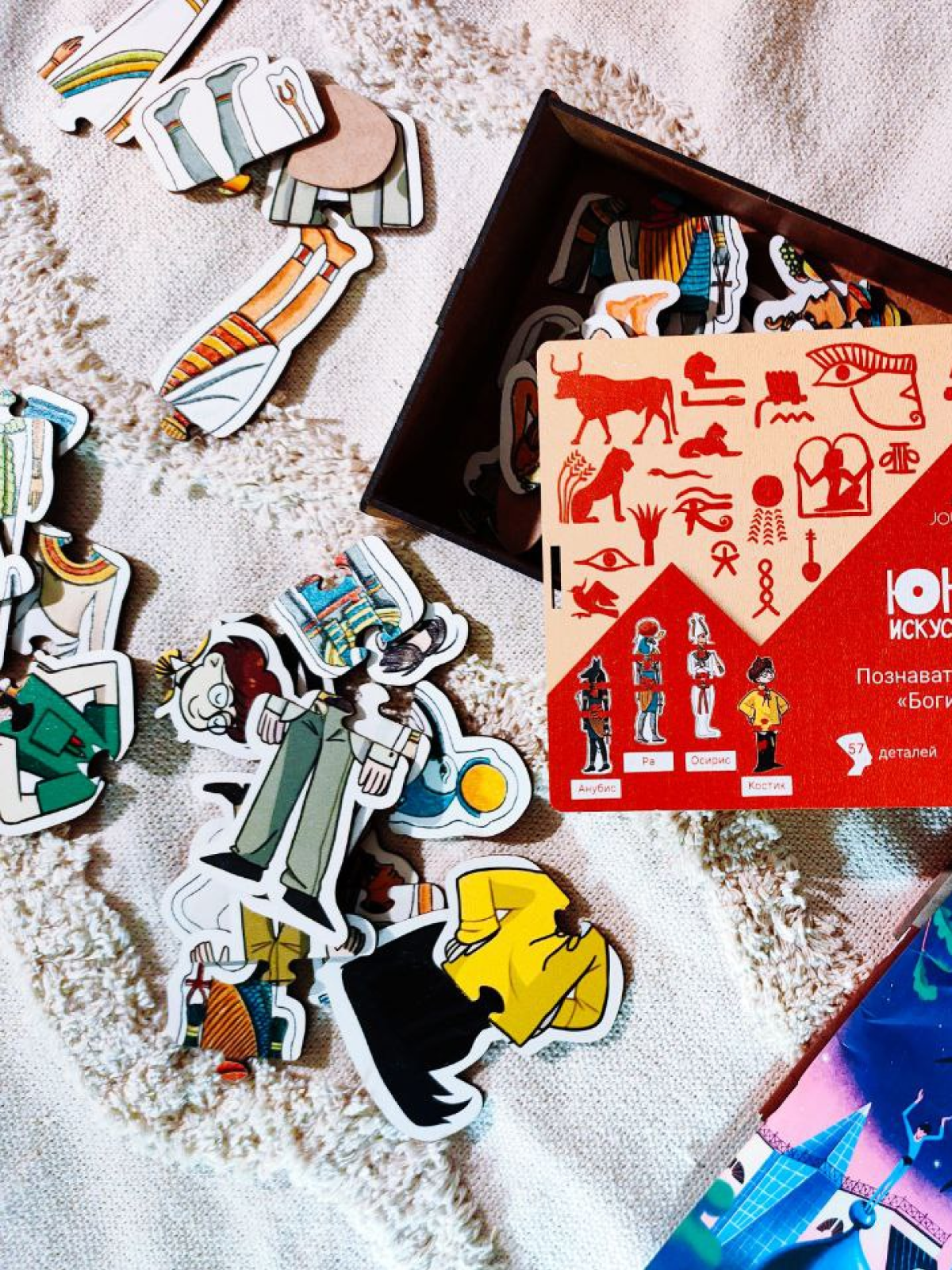 картинка Набор пазлов «Боги Египта» Юный Искусствовед х JOUJOU kids от магазина JOUJOU