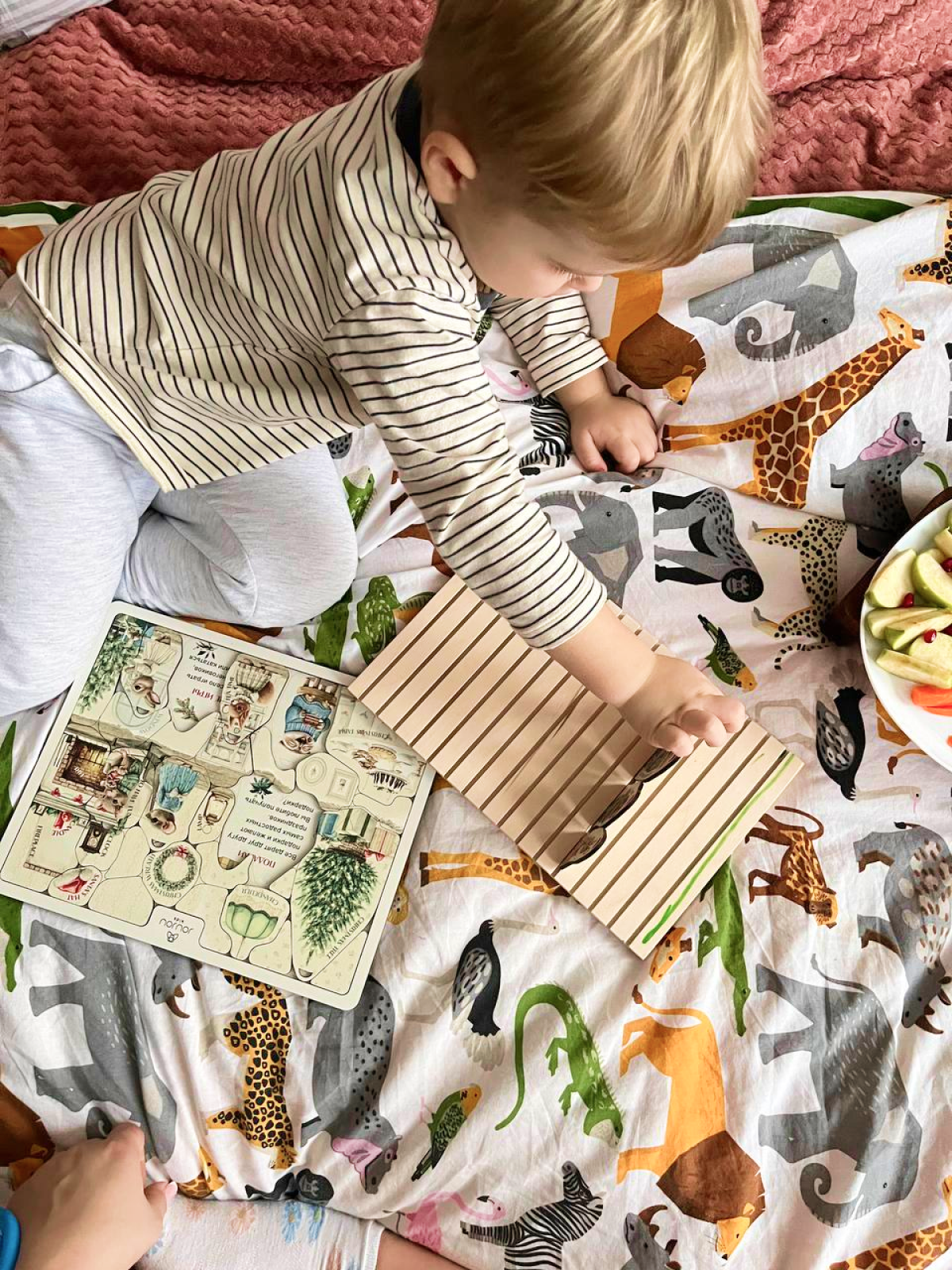 картинка Дидактический пазл "Новогодние традиции" от магазина JOUJOU