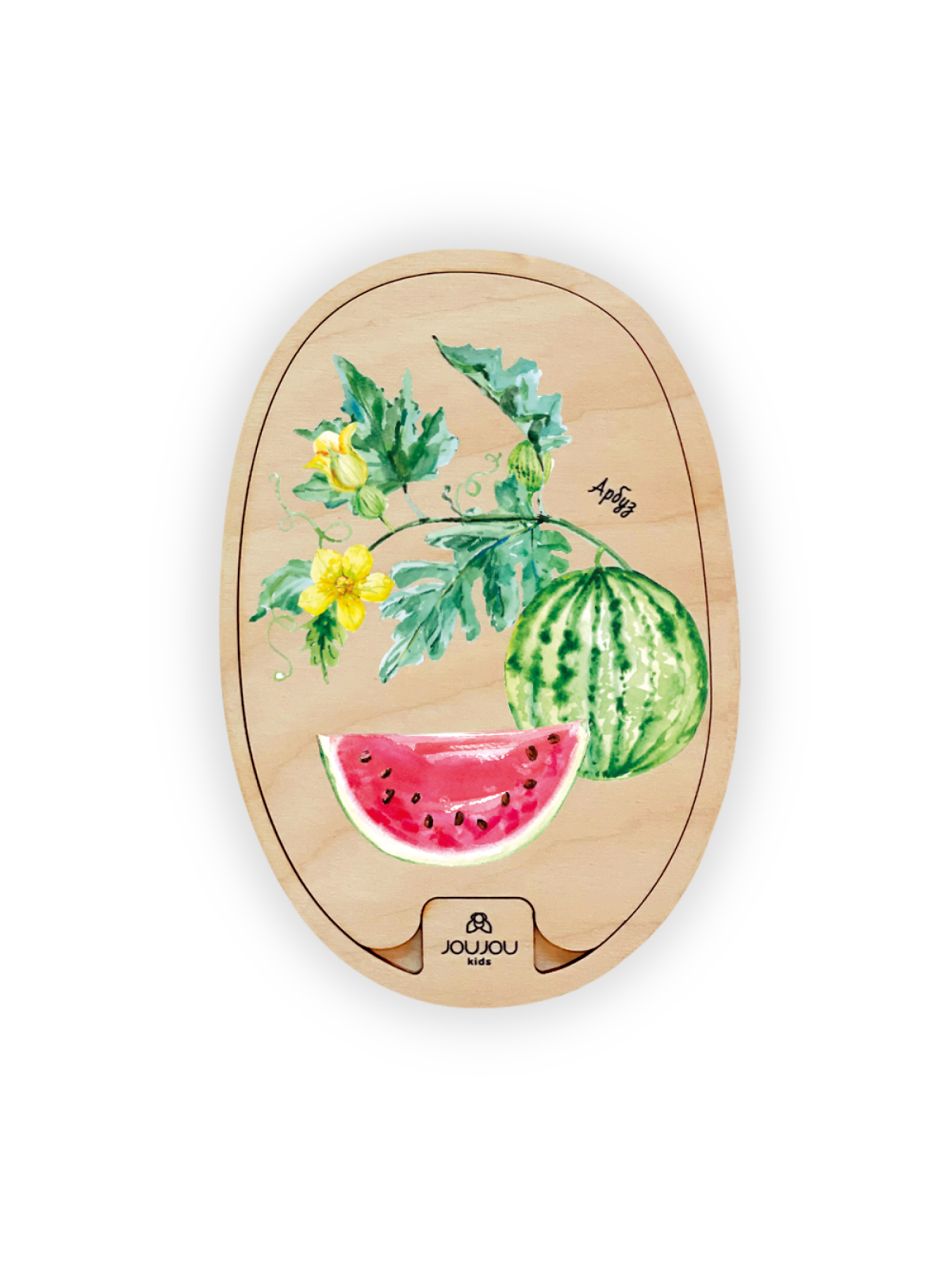 Умняшка-деревяшка «Арбуз»