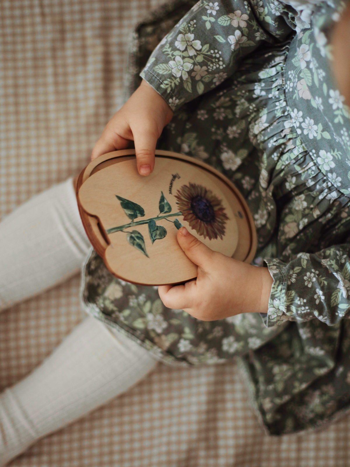 картинка Умняшка-деревяшка "Подсолнух" от магазина JOUJOU