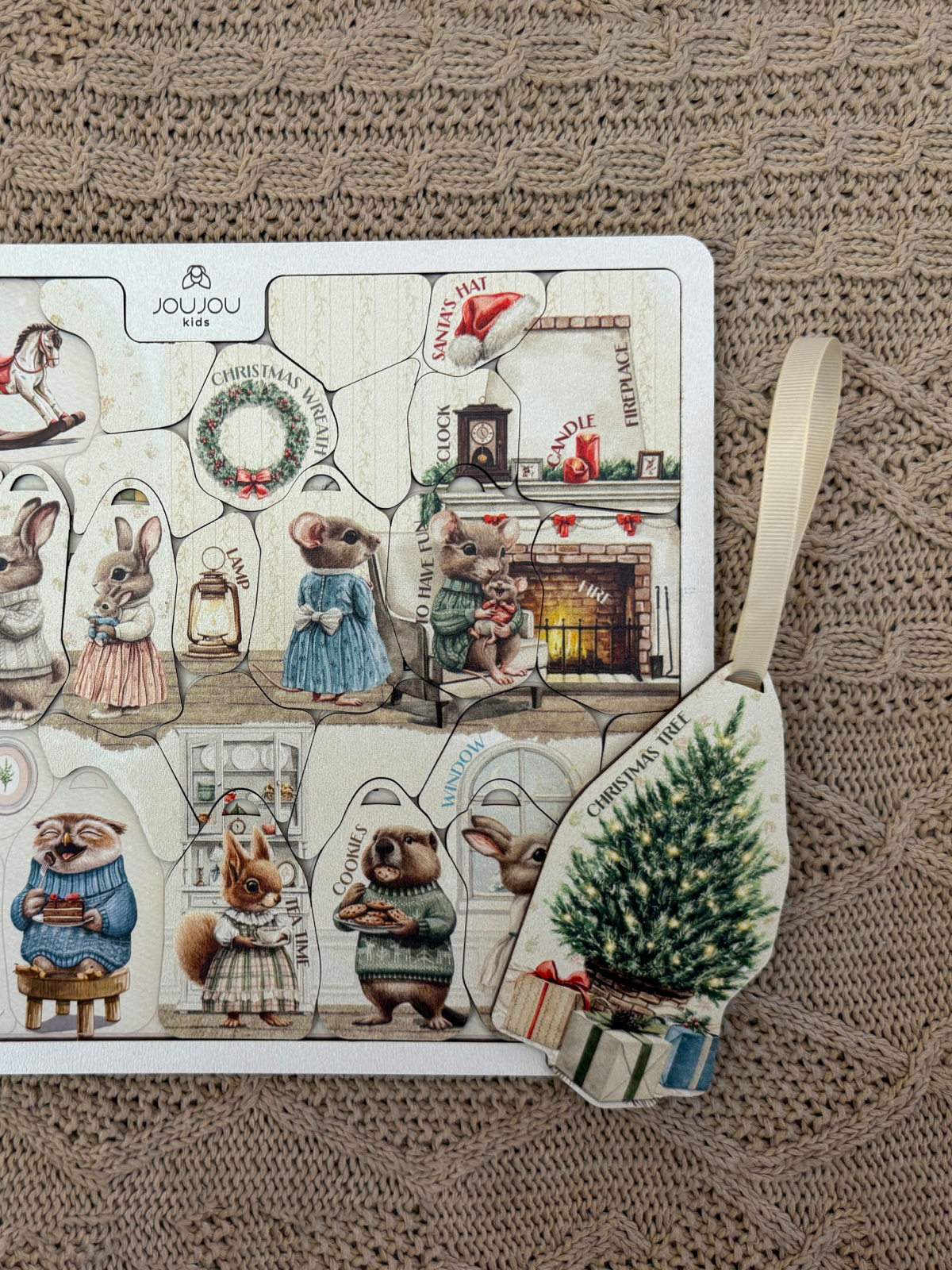 картинка Дидактический пазл "Новогодние традиции" от магазина JOUJOU